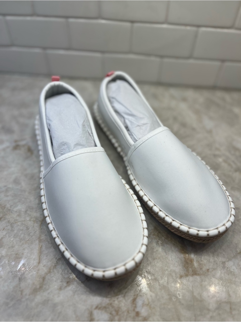 New Lands End Women’s Water Espadrilles Size 8